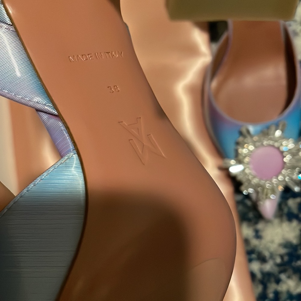 RARE Amina Muaddi fairy shadow Begum 38 - Picture 6 of 8